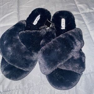 Torrid black slipper. Size 13